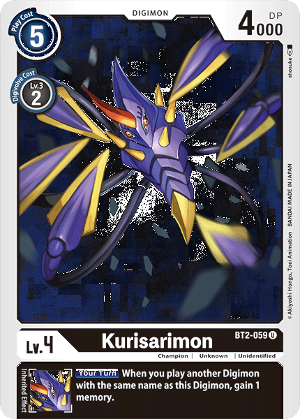 BT2-059 Kurisarimon Uncommon