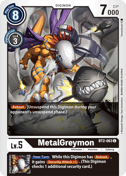 BT2-063 MetalGreymon Common