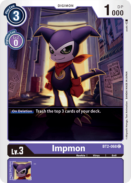 BT2-068 Impmon Common