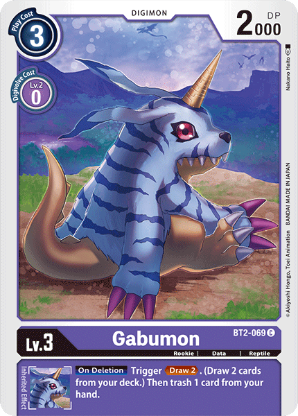 BT2-069 Gabumon Common