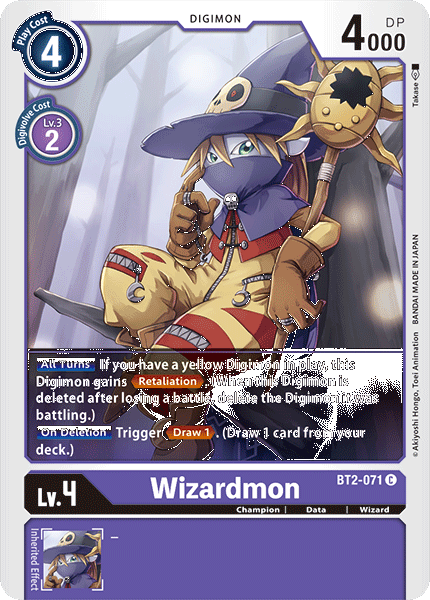 BT2-071 Wizardmon Common