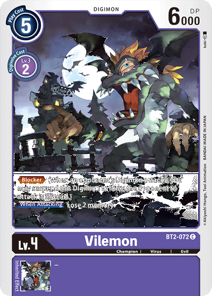 BT2-072 Vilemon Common