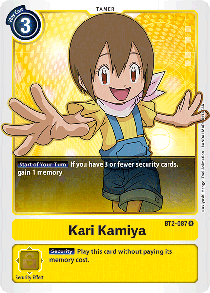 BT2-087 Kari Kamiya Rare