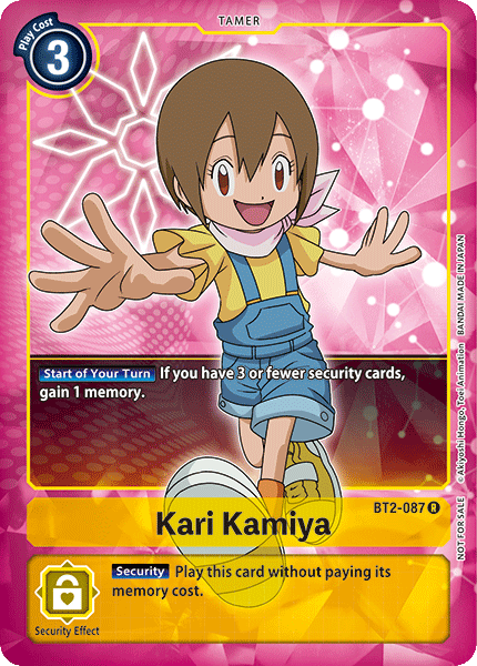 BT2-087A Kari Kamiya Alt Art Rare