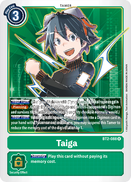 BT2-088 Taiga Rare