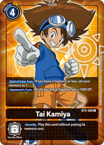 BT2-089A Tai Kamiya Alt Art Rare