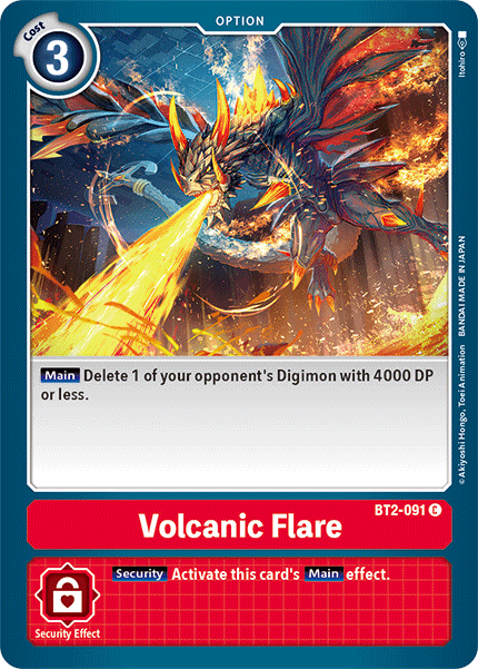 BT2-091 Volcanic Flare Common