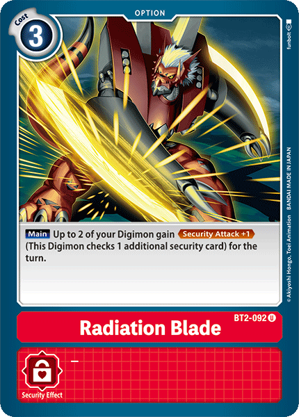 BT2-092 Radiation Blade Uncommon