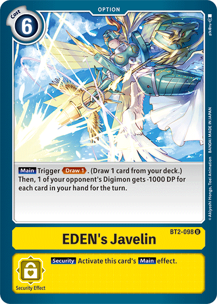 BT2-098 EDEN'S Javelin Uncommon