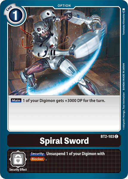 BT2-103 Spiral Sword Common