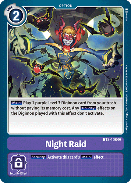 BT2-108 Night Raid Common