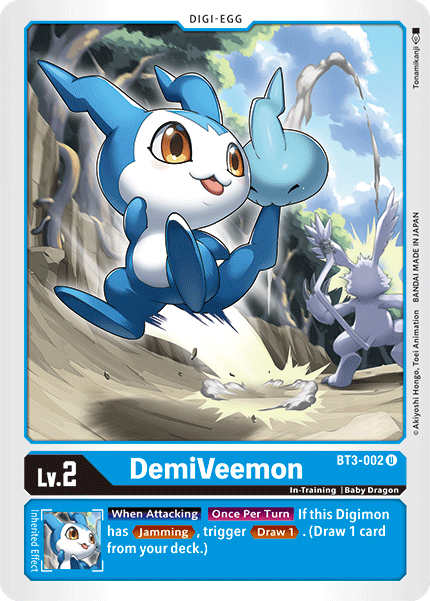 BT3-002 DemiVeemon Uncommon