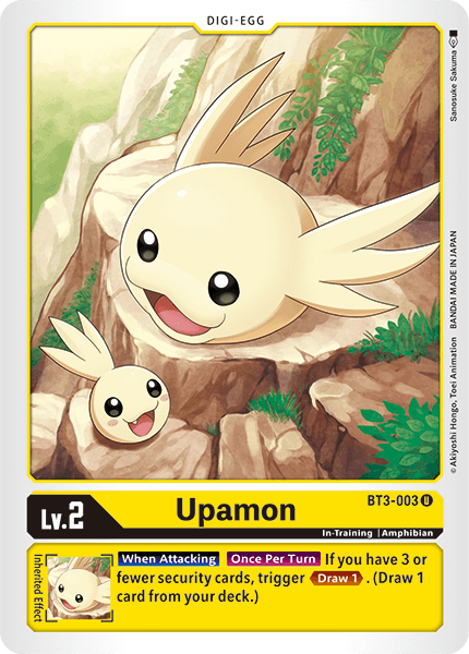 BT3-003 Upamon Uncommon