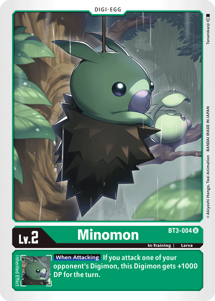 BT3-004 Minomon Uncommon