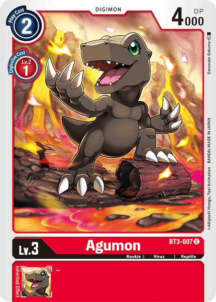 BT3-007 Agumon Common