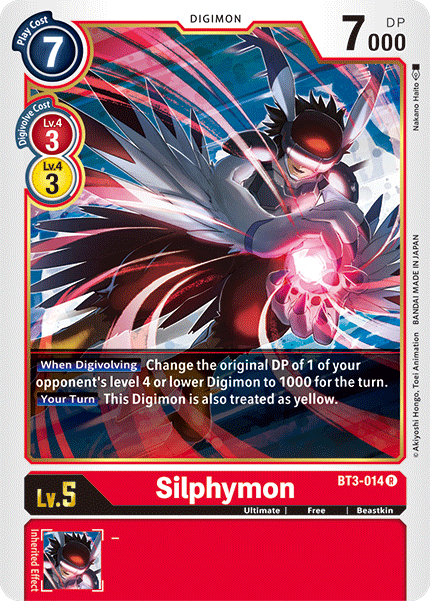 BT3-014 Silphymon Rare