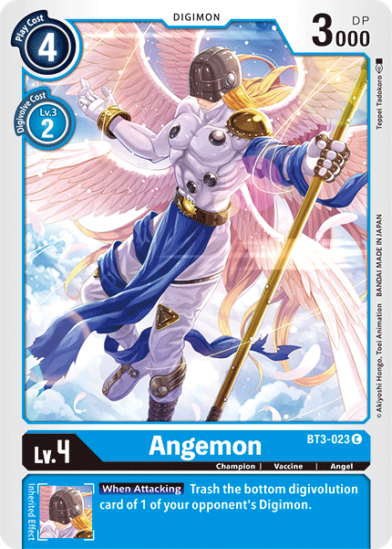 BT3-023 Angemon Common