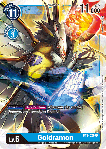 BT3-029 Goldramon Uncommon