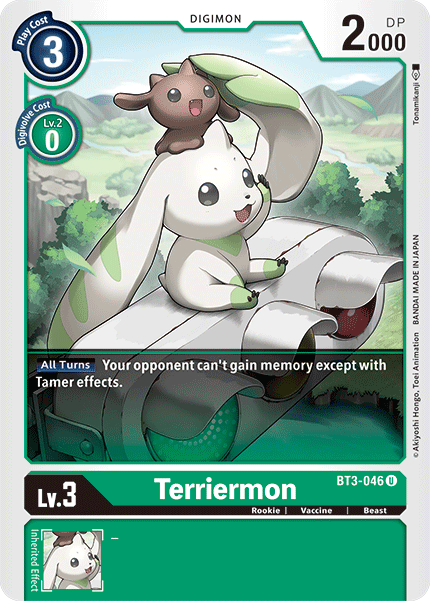 BT3-046 Terriermon Uncommon