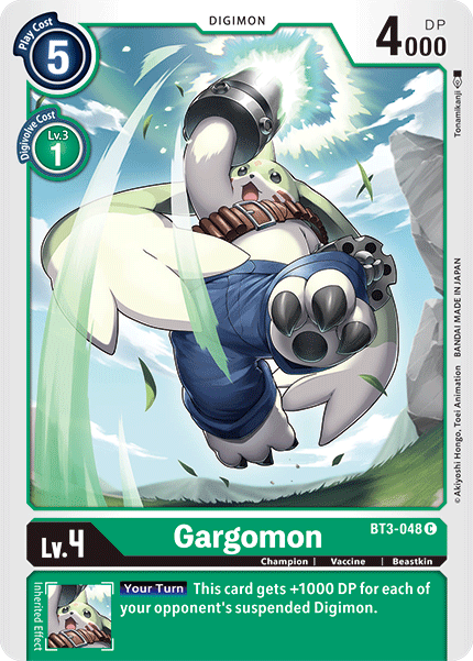 BT3-048 Gargomon Common