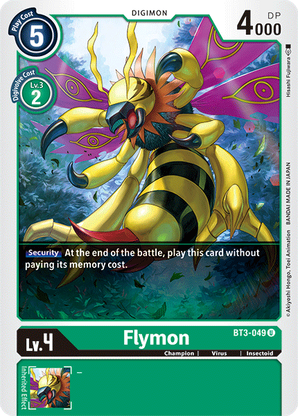 BT3-049 Flymon Uncommon