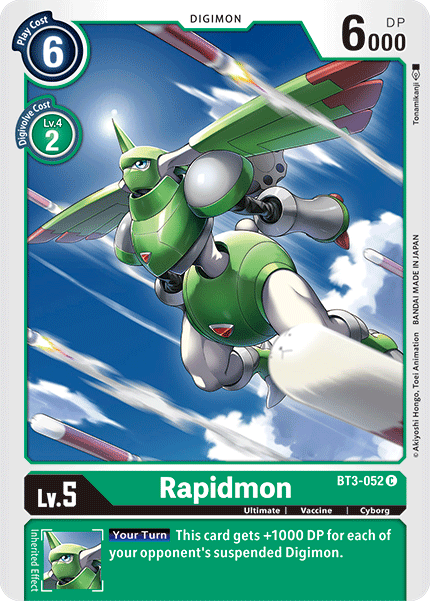 BT3-052 Rapidmon Common