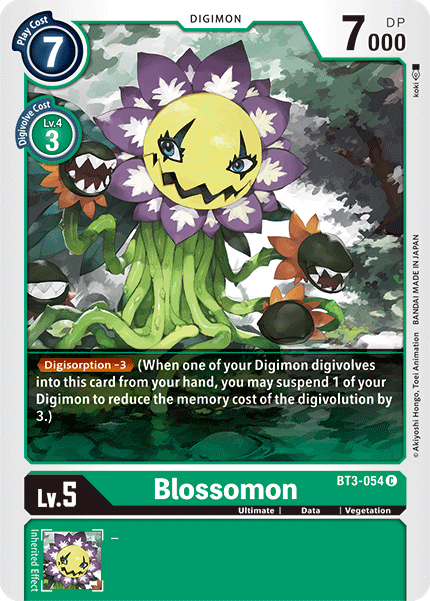 BT3-054 Blossomon Common