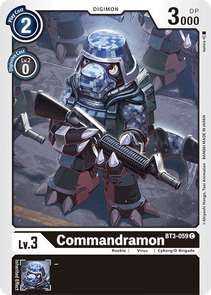 BT3-059 Commandramon Common