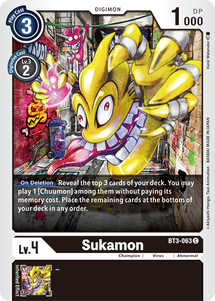 BT3-063 Sukamon Common