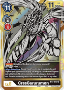 BT3-073 CresGarurumon Alt Art Super Rare