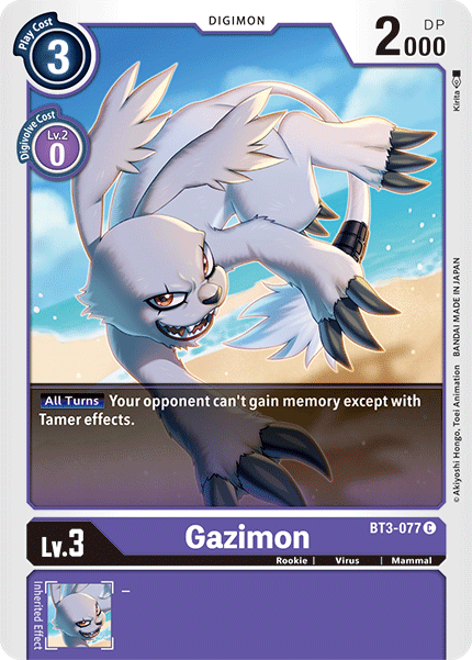 BT3-077 Gazimon Common