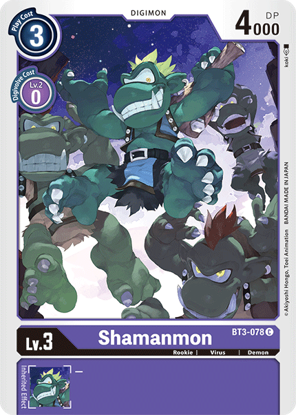 BT3-078 Shamanmon Common