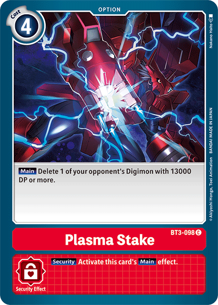 BT3-098 Plasma Stake Common