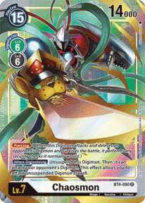 BT4-090 Chaosmon Alt Art Rare