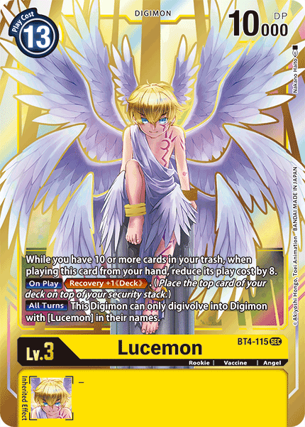 BT4-115 Lucemon Secret RB01 Reprint