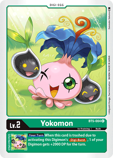 BT5-004 Yokomon Uncommon