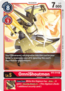 BT5-014 OmniShoutmon Rare
