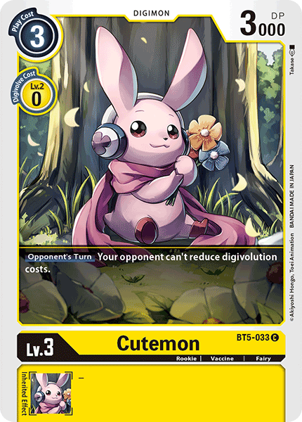 BT5-033 Cutemon Common