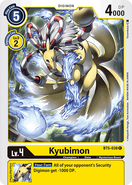 BT5-038 Kyubimon Common