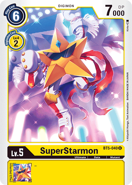 BT5-040 SuperStarmon Uncommon