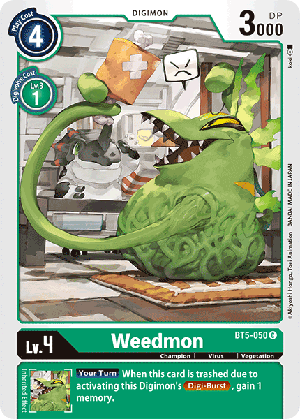 BT5-050 Weedmon Common