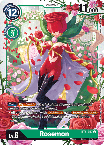 BT5-057 Rosemon Uncommon