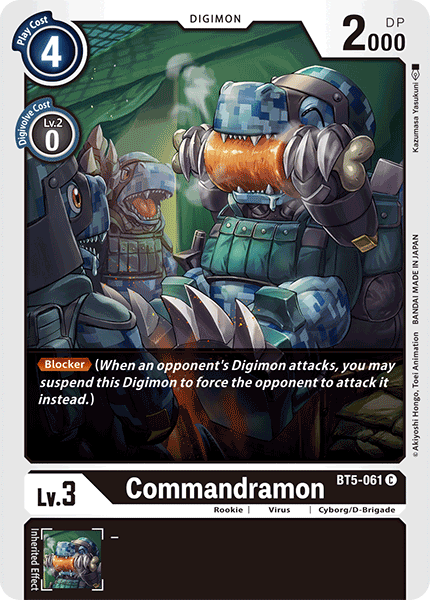 BT5-061 Commandramon Common