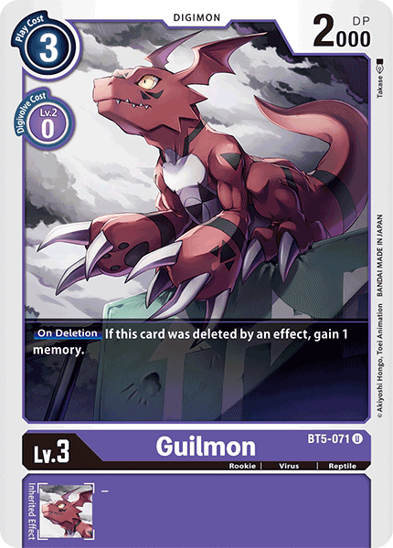 BT5-071 Guilmon Uncommon