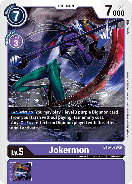 BT5-078 Jokermon Uncommon