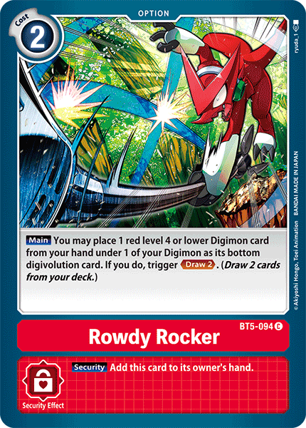 BT5-094 Rowdy Rocker Common