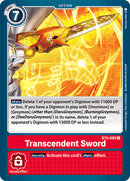 BT5-095 Transcendent Sword Uncommon