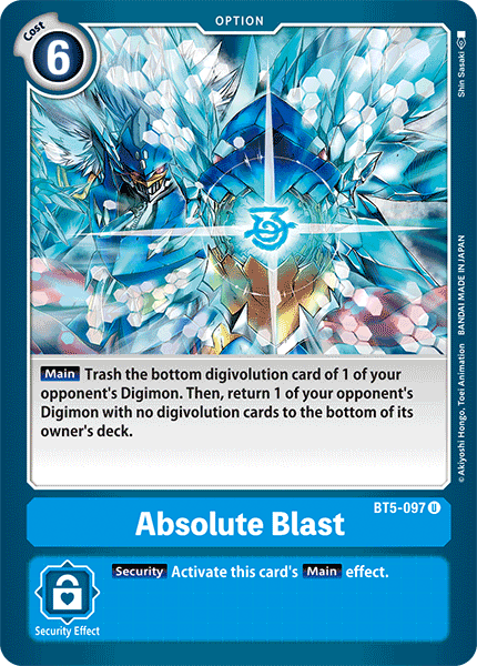 BT5-097 Absolute Blast Uncommon