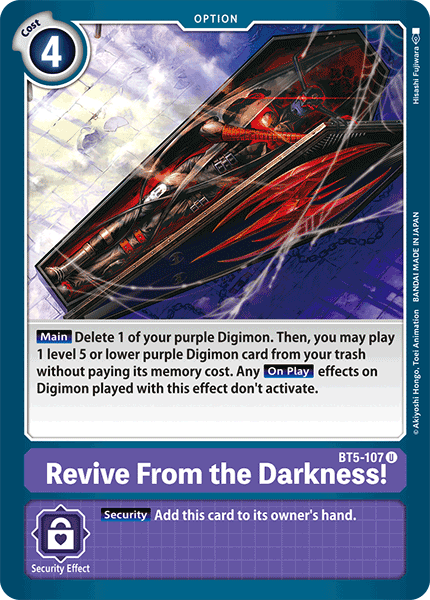 BT5-107 Revive from the Darkness! Uncommon