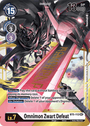 BT5-112 Omnimon Zwart Defeat Secret Rare